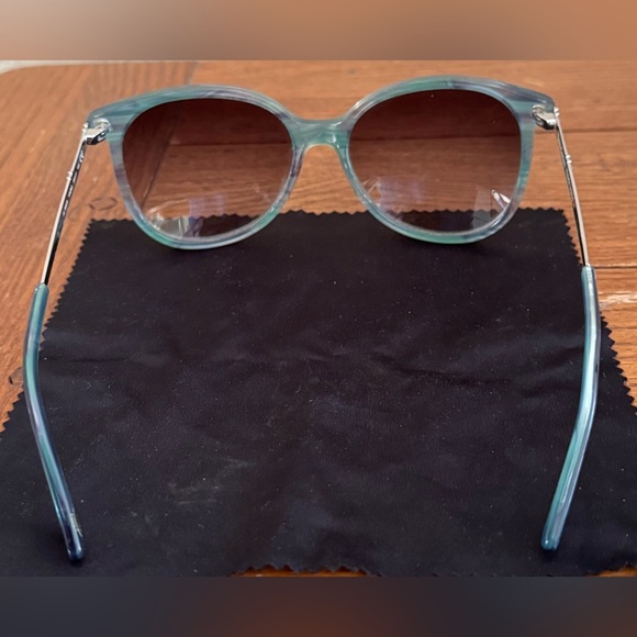 Juicy Couture Black Label W Sunglasses W/Case Aqua Frame Vacation Resort Beach main image 11